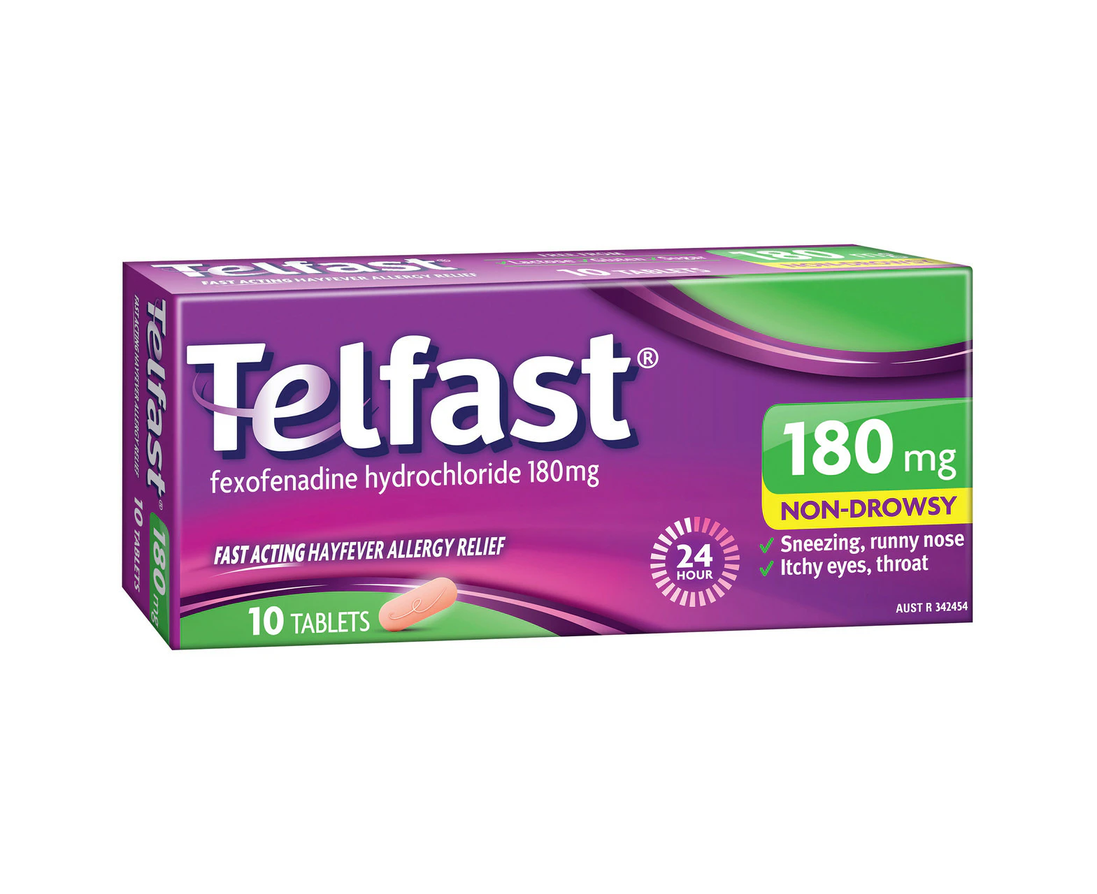 Telfast 180mg 10 Tablets