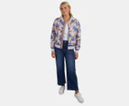 Elm Women's Marguerite Bomber Jacket - Floral