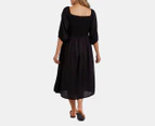 Elm Women's Dusk Midi Dress - Black