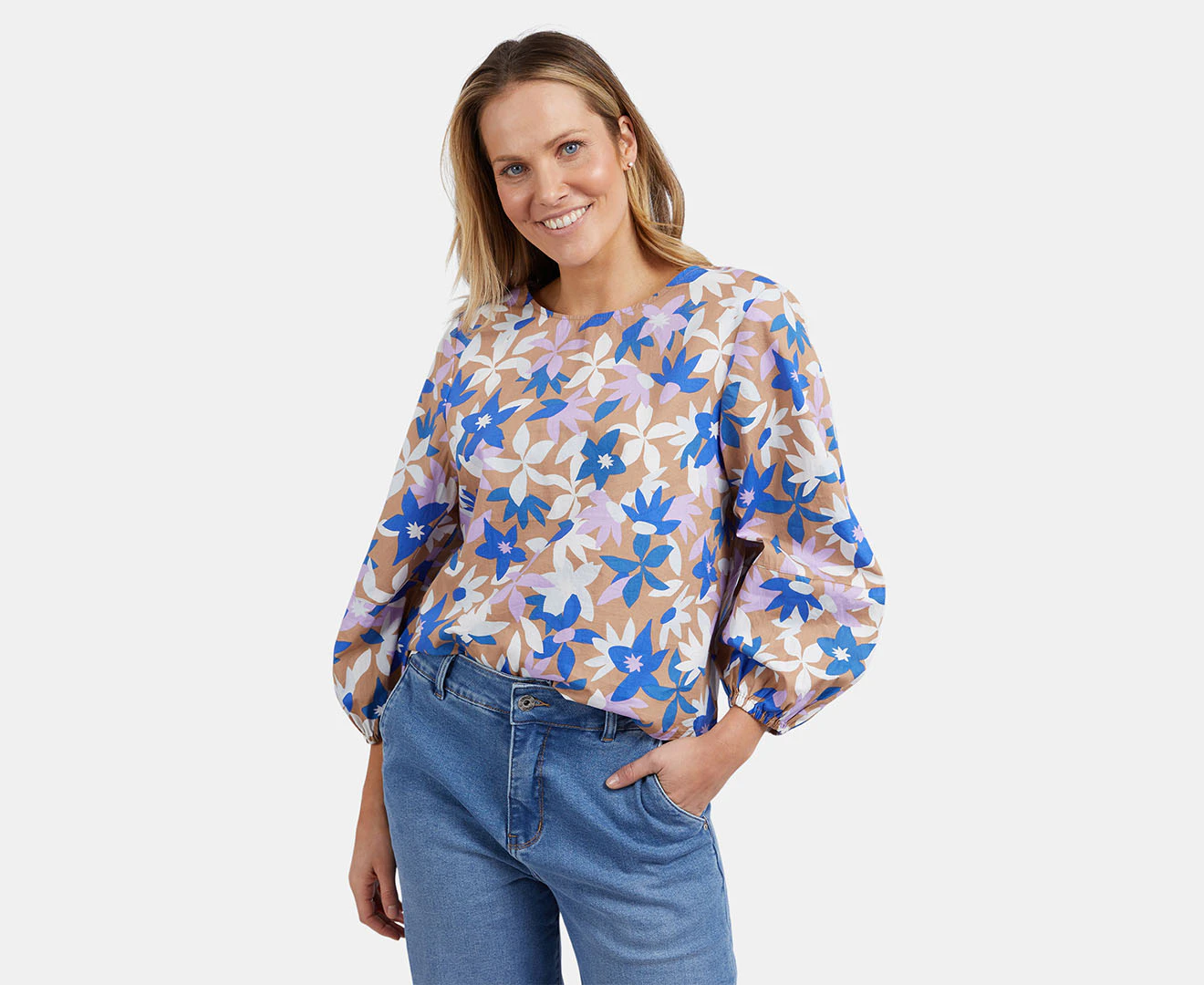 Elm Women's Marguerite Top - Floral