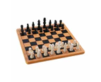 Wooden Chess and Draughts Game - Anko