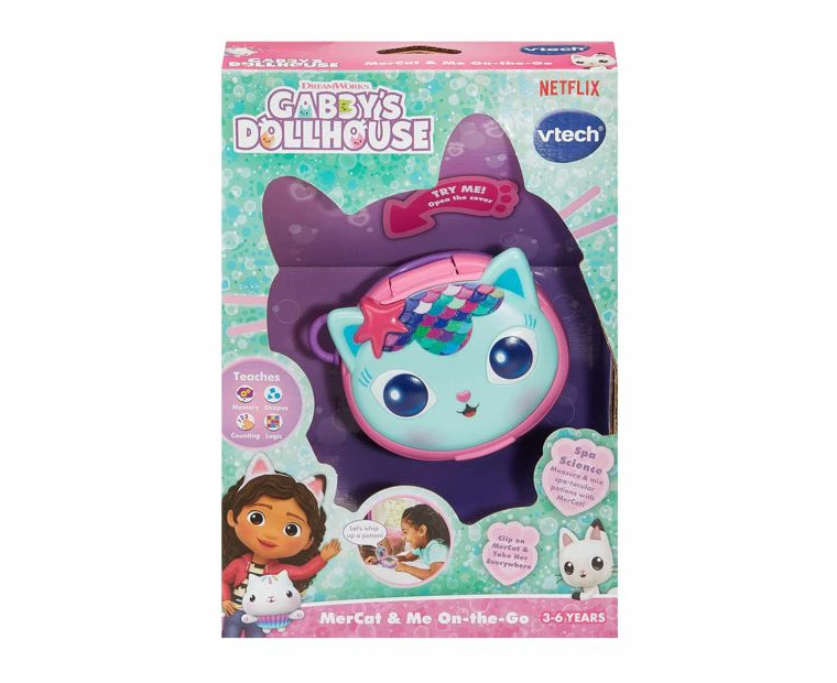 VTech Gabby's Dollhouse Mercat and Me On-The-Go