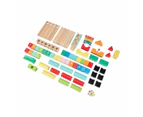 79 Piece Wooden Marble Run Set - Anko