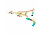 79 Piece Wooden Marble Run Set - Anko