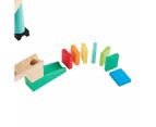 79 Piece Wooden Marble Run Set - Anko