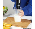 800W Stainless Steel Portable Stick Hand Blender Set Mixer Food Processor