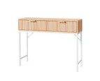 Artiss Console Table 2 Drawers 92CM