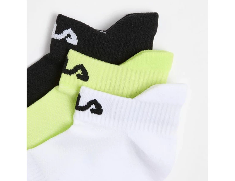 3 Pack Sports Ped Socks - Fila