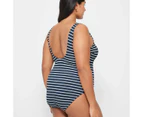 Target Crinkle Stripe Scoop One Piece Swim Bathers