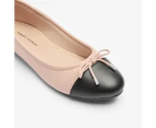 Target Womens Bow Round Split Comfort Ballet Flat