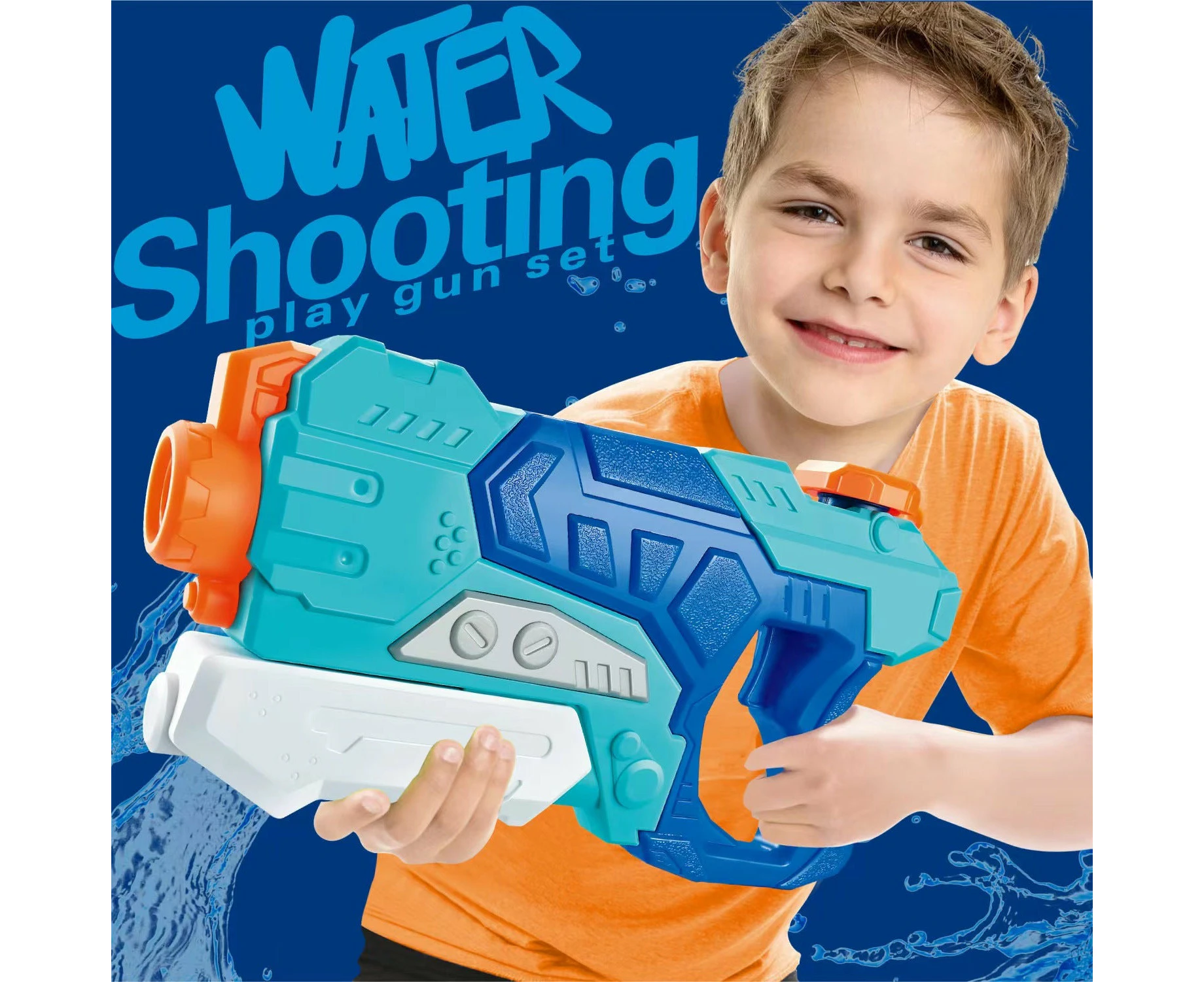 Water Shooting Play Gun Set