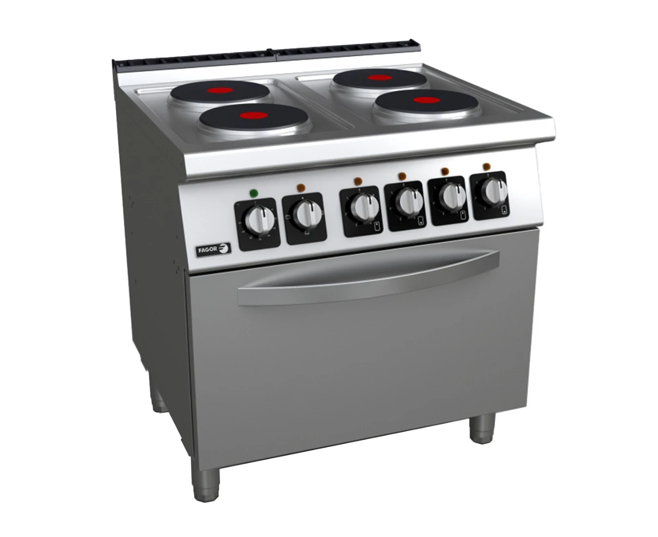 Fagor Kore 700 Series Electric 4 Burners With Oven C E741