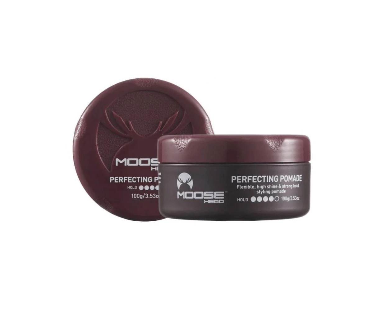 Moosehead Perfecting Pomade Strong Hold High Shine 100g