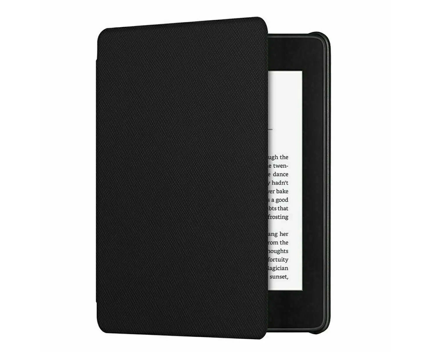 Kindle Flip Leather Case for Amazon KINDLE Paperwhite 11th Generation Folio 6.8 - black