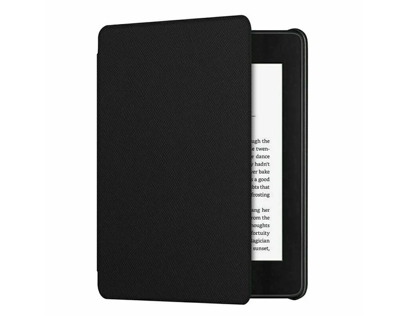 Kindle Flip Leather Case for Amazon KINDLE Paperwhite 11th Generation Folio 6.8 - black