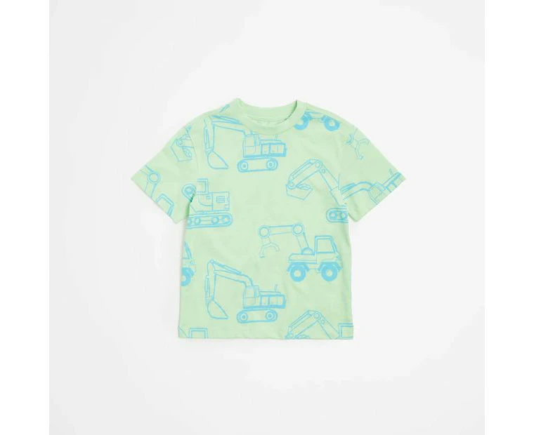 Target Organic Cotton Loose Fit Print T-shirt