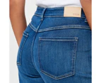 Target Super High Rise Full Length Wide Leg Denim Jeans - Shape Your Body - Blue