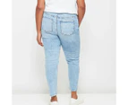 Target Curve Alexa Straight High Rise Cropped Length Jeans - Blue