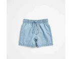 Target Chambray Shorts