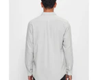 Target Textured Long Sleeve Shirt - Grey