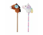 Hobby Horse or Unicorn with Sound, Assorted - Anko