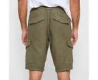 Target Linen Blend Cargo Shorts