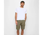 Target Linen Blend Cargo Shorts