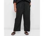 Target Plus Size European Linen Wide Leg Pants