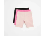 Target Girls Bike Shorts 3 Pack