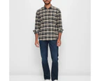 Target Long Sleeve Flannelette Shirt - Neutral