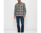 Target Long Sleeve Flannelette Shirt - Green