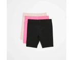 Target Girls Bike Shorts 3 Pack