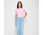 Target Australian Cotton Rib Layer T-Shirt