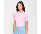 Target Australian Cotton Rib Layer T-Shirt