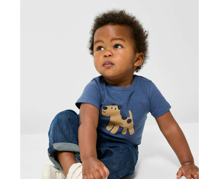 Target Baby Organic Cotton Placement Print T-shirt