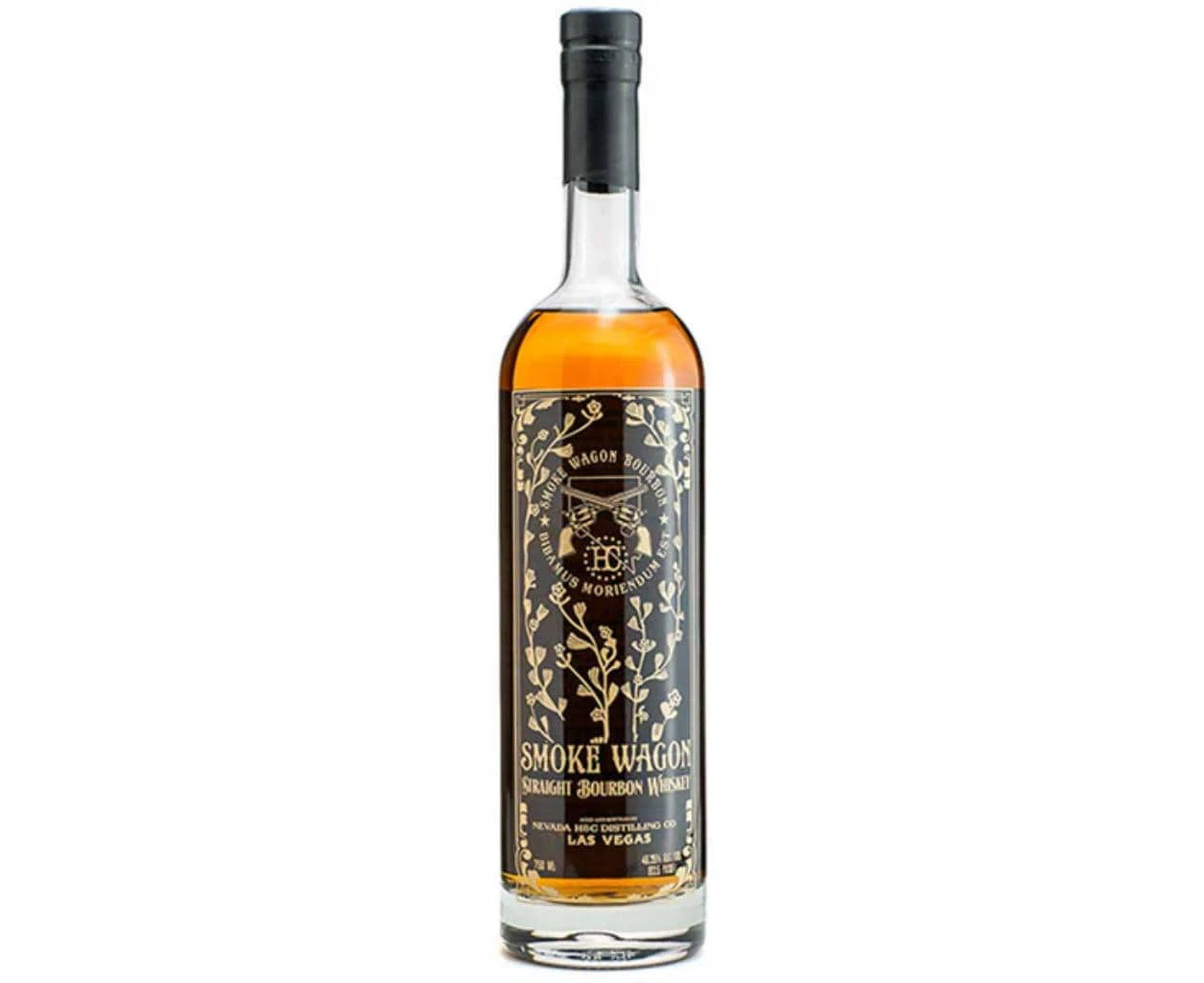 SMOKE WAGON IMPORT STRAIGHT BOURBON WHISKEY 46.25% 750ML