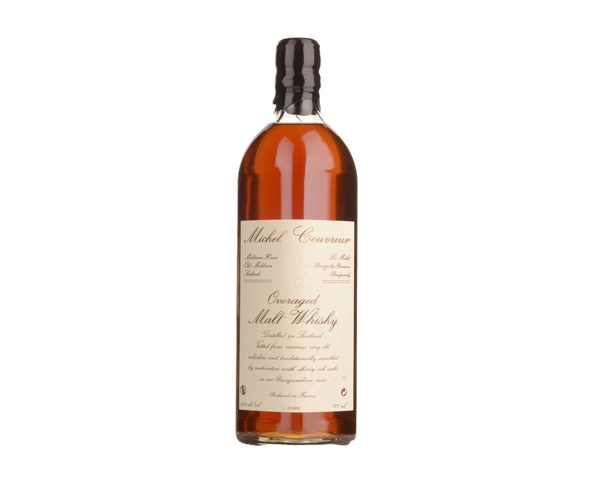 Michel Couvreur Whisky Overaged 43% 700ml