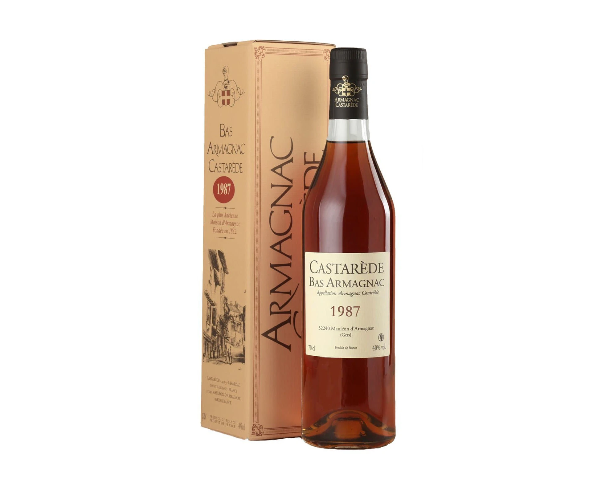 Castarede Bas-Armagnac 1987 40% 700ml