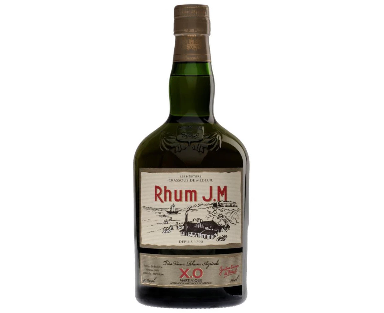 RHUM J.M JM RHUM AGRICOLE XO 45% 700ML