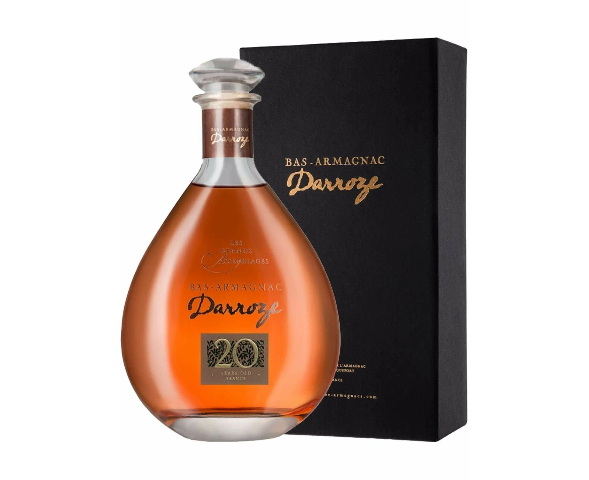 Darroze Grand Bas-Armagnac 'Les Grands Assemblages' (Blend) 20 years 43% 700ml CARAFE