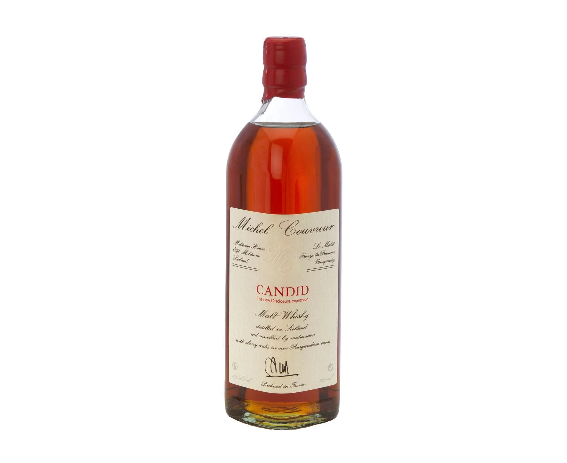 Michel Couvreur Whisky Candid 43% 700ML