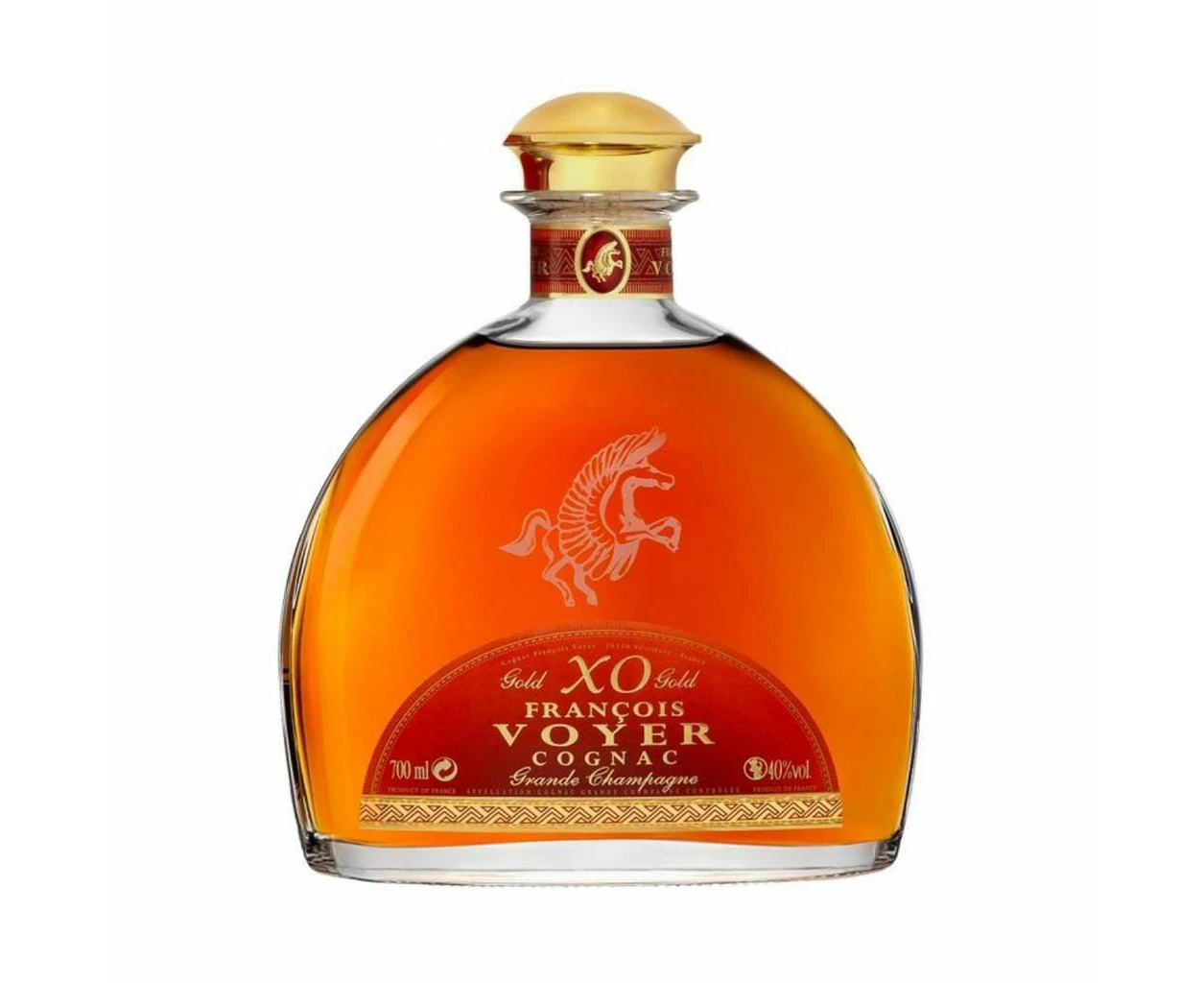 FRANCOIS VOYER COGNAC XO GOLD CARAFE 40%700ML