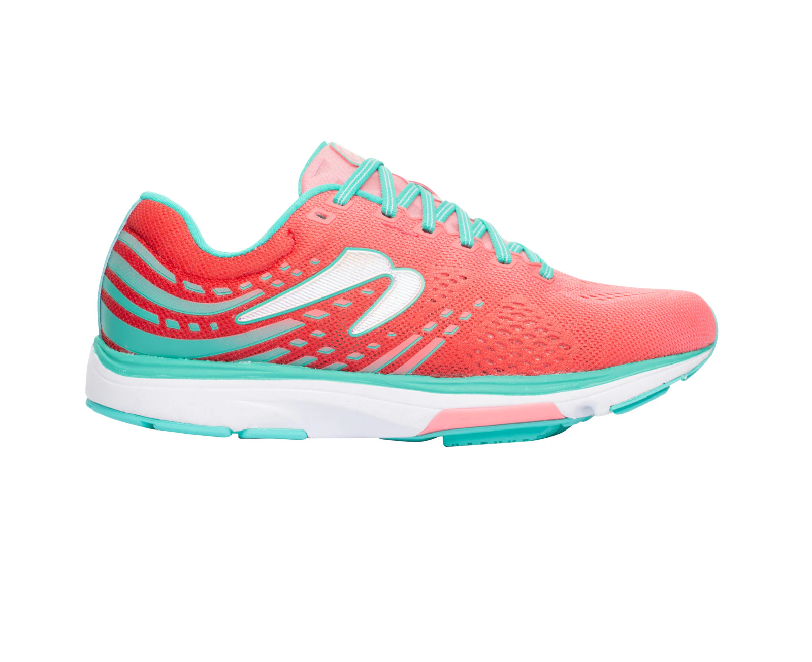 Newton Womens Kismet 7 Running Shoes Runners Sneakers - Coral/Mint