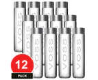 12 Pack, Voss 800ml Still Water Glass