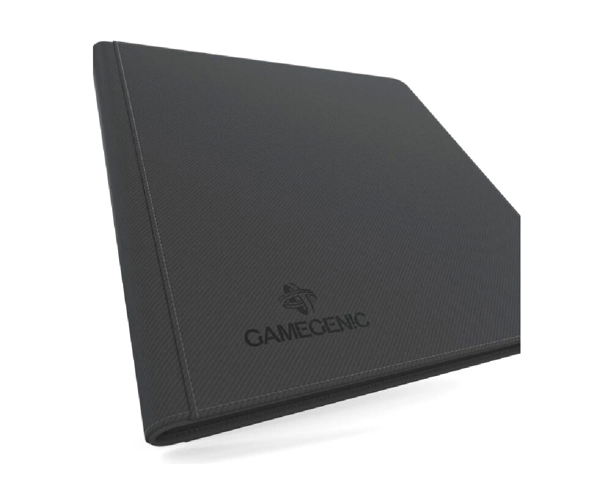 Gamegenic Zip Up Album/Binder 24 Pocket Black TCG/CCG Card Gaming Accessory