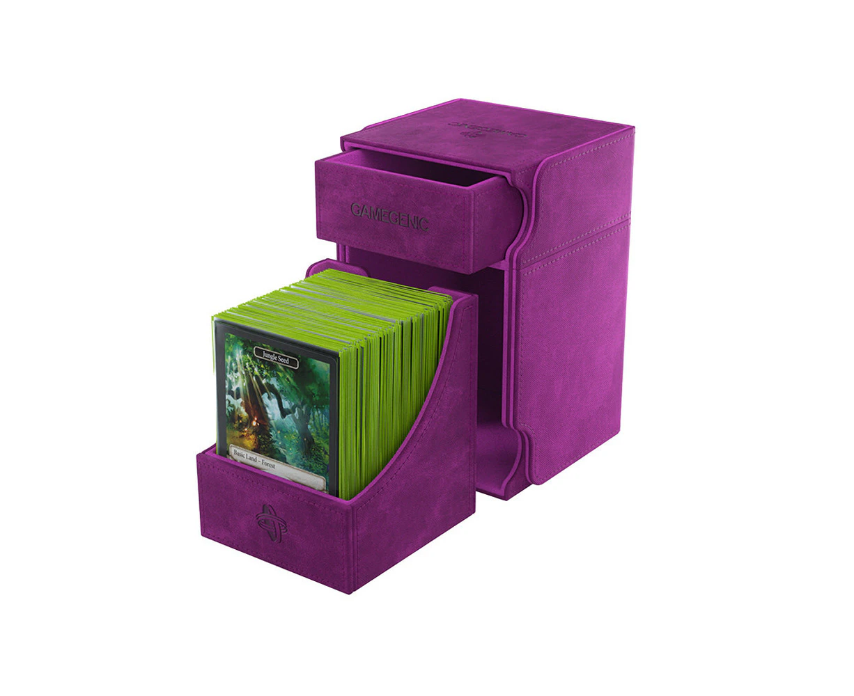 Gamegenic Watchtower 100+ Deck/Game Box XL Purple TCG/CCG Gaming Accessory