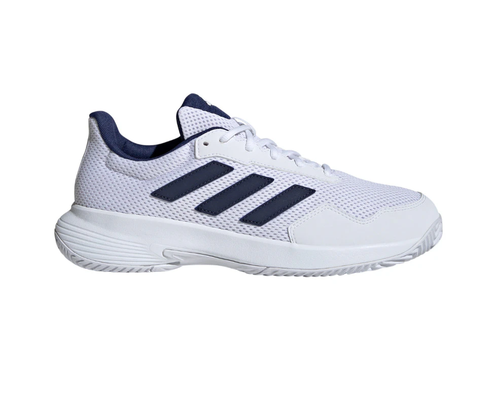 Adidas Game Spec 2 Tennis Shoes - Dark Blue/White - 13