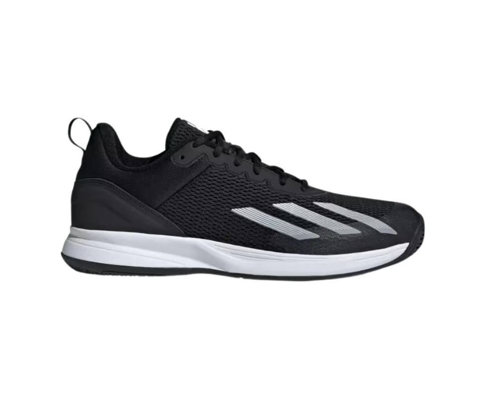 Adidas Courtflash Speed Tennis Shoes - Core Black / Cloud White / Core Black - 10.5