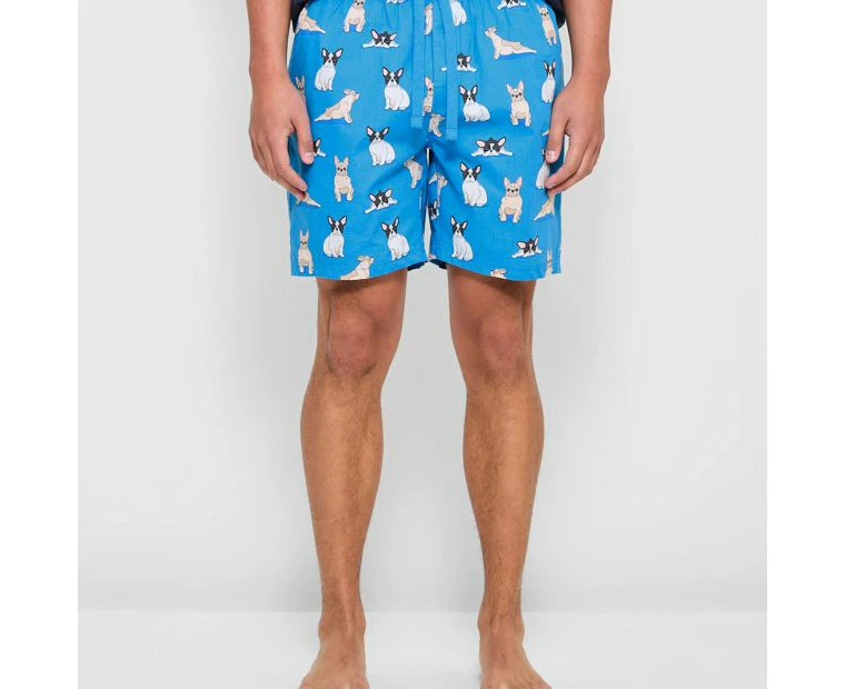 Print Poplin Sleep Shorts - Maxx