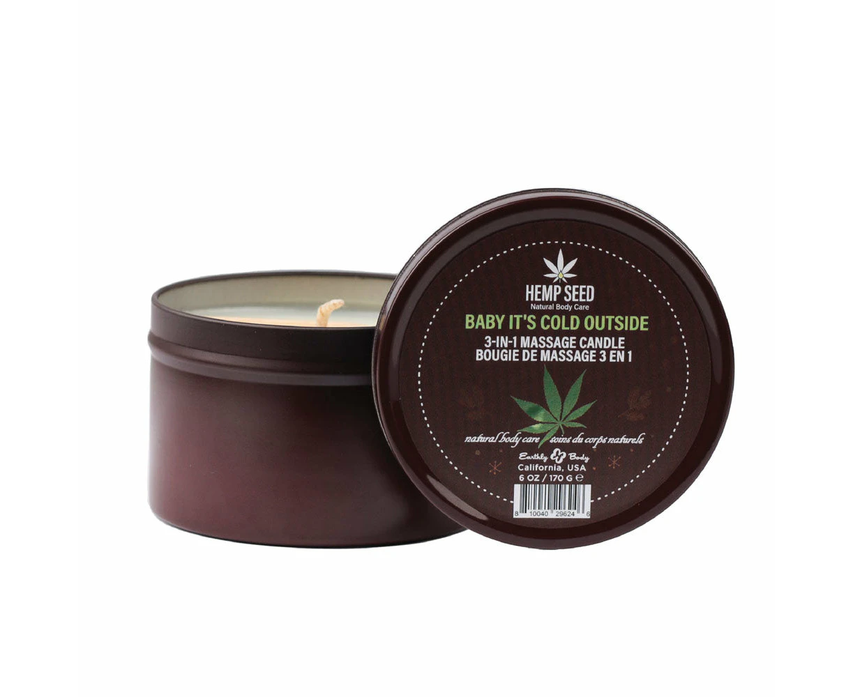 Lure Your Customers In With This Sophisticated And Enticing Product Title:   Envirolux Hemp Seed 3 In 1 Massage Candle Baby It's Cold Outside Snowflak